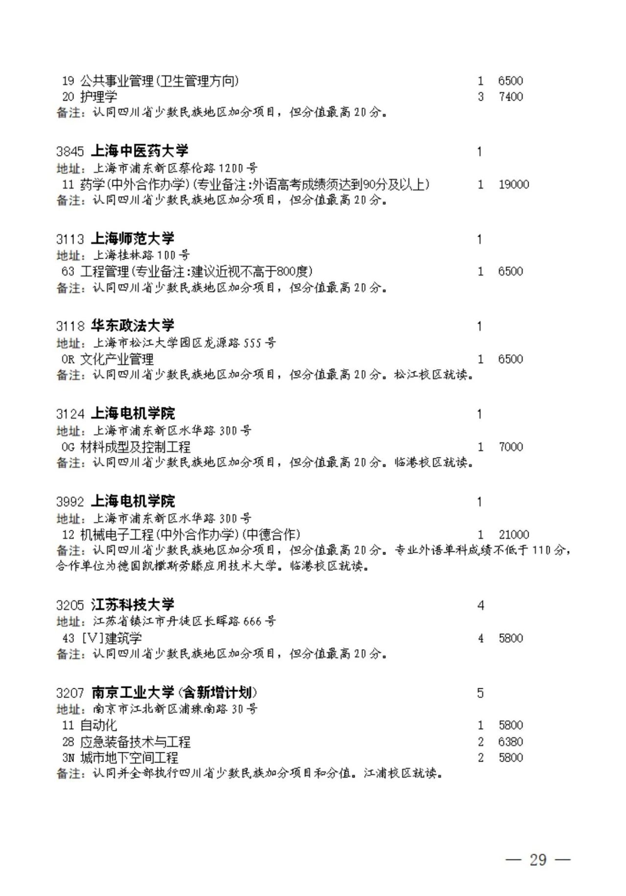 2023年四川本科第一批征集志愿的通知