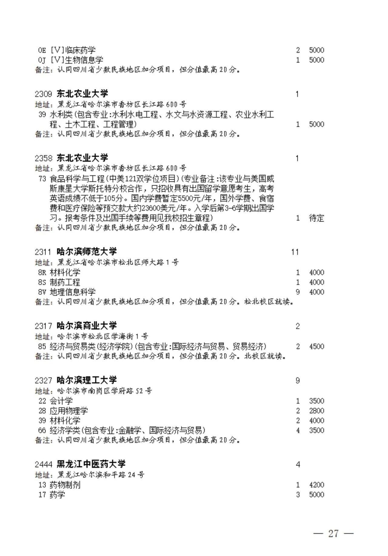 2023年四川本科第一批征集志愿的通知