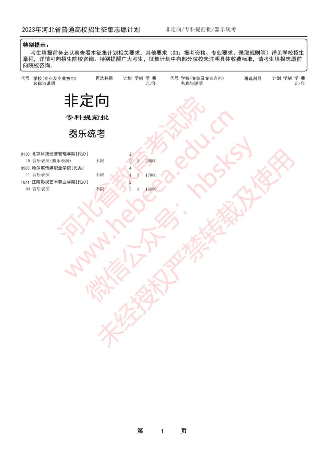 2023年河北省普通高校招生专科提前批征集志愿8月7日12时至8月8日10时进行