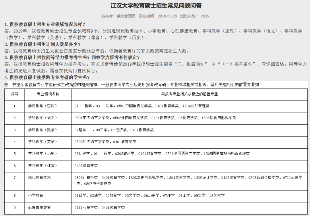 多校官宣，对跨专业考研有限制！