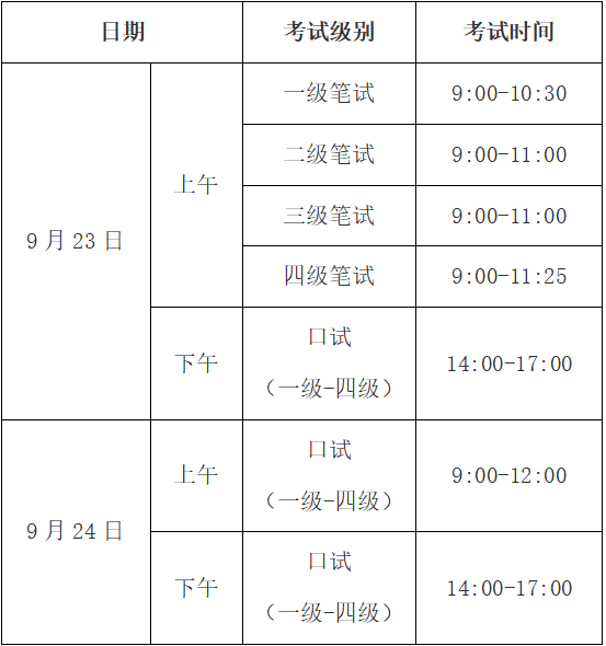 温馨提醒：两项全国性考试将于本周末开考！