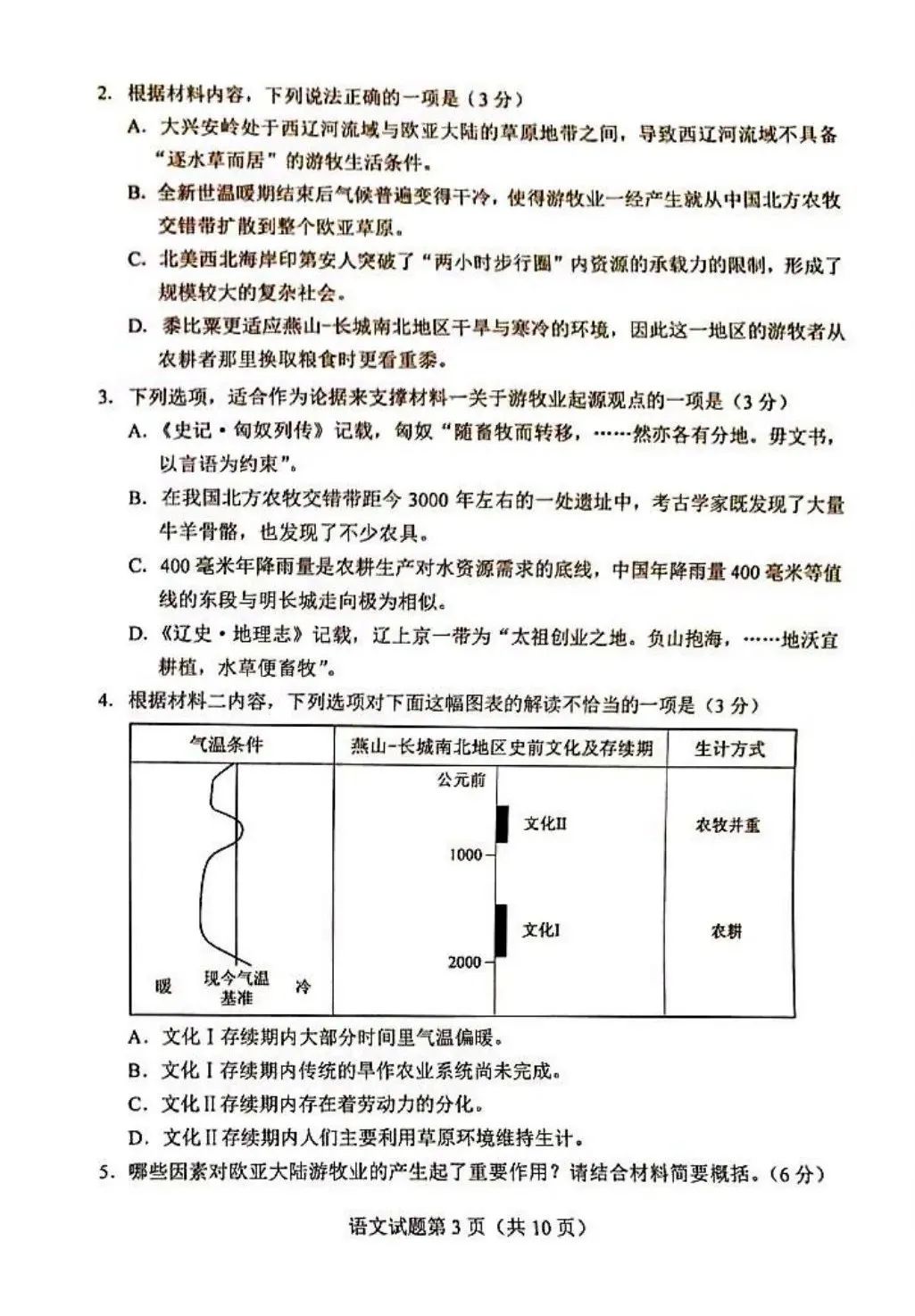 2024届高三“七省联考”语文试题出炉！