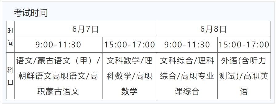 内蒙古2024年高考准考证什么时候打印？附官方打印入口