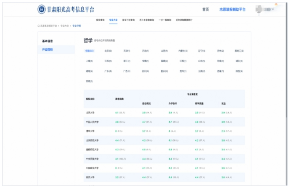 2024年甘肃高考志愿填报辅助系统6月13日正式上线（附具体操作流程）