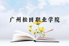 广州松田职业学院近三年在广西录取分数线(含2021-2023最低分)