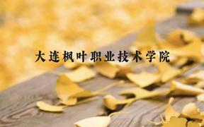 大连枫叶职业技术学院近三年在广西录取分数线(含2021-2023最低分)