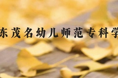 广东茂名幼儿师范专科学校近三年在云南录取分数线(含2021-2023最低分)