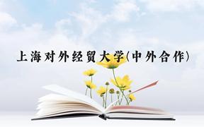 上海对外经贸大学(中外合作)近三年在广西录取分数线(含2021-2023最低分)