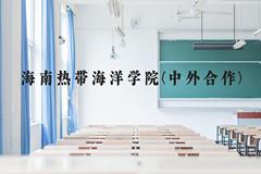 海南热带海洋学院(中外合作)近三年在云南录取分数线(含2021-2023最低分)