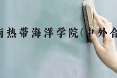 海南热带海洋学院(中外合作)近三年在贵州录取分数线(含2021-2023最低分)