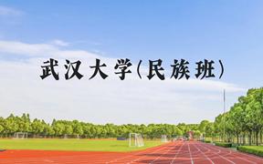 武汉大学(民族班)近三年在贵州录取分数线(含2021-2023最低分)