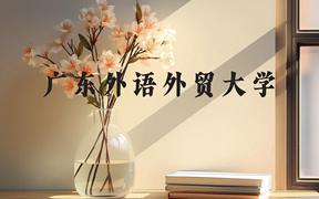 广东外语外贸大学近三年在广西录取分数线(含2021-2023最低分)