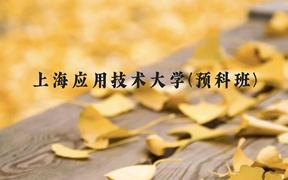 上海应用技术大学(预科班)近三年在贵州录取分数线(含2021-2023最低分)