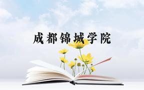 成都锦城学院近三年在广西录取分数线(含2021-2023最低分)