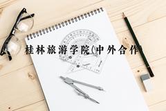 桂林旅游学院(中外合作)近三年在贵州录取分数线(含2021-2023最低分)