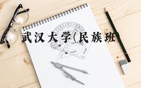 武汉大学(民族班)近三年在广西录取分数线(含2021-2023最低分)