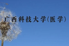 广西科技大学(医学)近三年在广西录取分数线(含2021-2023最低分)