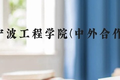 宁波工程学院(中外合作)近三年在贵州录取分数线(含2021-2023最低分)