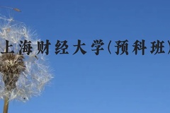 上海财经大学(预科班)近三年在贵州录取分数线(含2021-2023最低分)