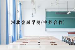 河北金融学院(中外合作)近三年在贵州录取分数线(含2021-2023最低分)