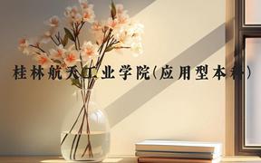 桂林航天工业学院(应用型本科)近三年在广西录取分数线(含2021-2023最低分)