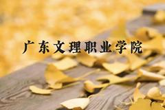 广东文理职业学院近三年在广西录取分数线(含2021-2023最低分)