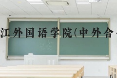 浙江外国语学院(中外合作)近三年在云南录取分数线(含2021-2023最低分)