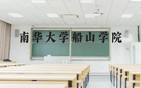 南华大学船山学院近三年在广西录取分数线(含2021-2023最低分)