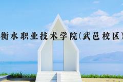 衡水职业技术学院(武邑校区)近三年在河北录取分数线(含2022-2024最低分)