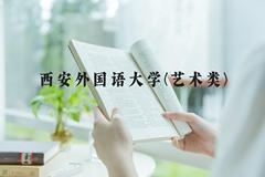 西安外国语大学(艺术类)近三年在河北录取分数线(含2022-2024最低分)