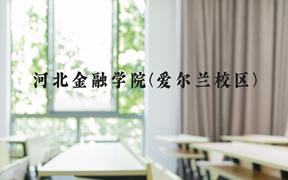 河北金融学院(爱尔兰校区)近三年在河北录取分数线(含2022-2024最低分)