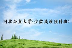 河北经贸大学(少数民族预科班)近三年在河北录取分数线(含2022-2024最低分)