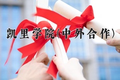 2024年凯里学院(中外合作)在四川计划招生人数（附学费及专业录取分)