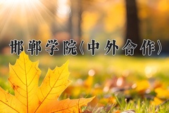 2024年邯郸学院(中外合作)在四川计划招生人数（附学费及专业录取分)