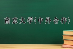 2024年南京大学(中外合作)在四川计划招生人数（附学费及专业录取分)
