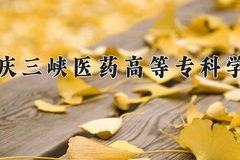 2024年重庆三峡医药高等专科学校在河南计划招生人数（附学费及专业录取分)