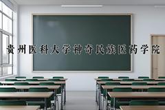 2024年贵州医科大学神奇民族医药学院在四川计划招生人数（附学费及专业录取分)