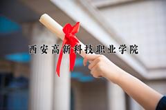 2024年西安高新科技职业学院在河南计划招生人数（附学费及专业录取分)