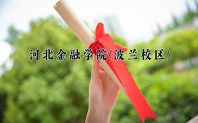 2024年河北金融学院(波兰校区)在四川计划招生人数（附学费及专业录取分)