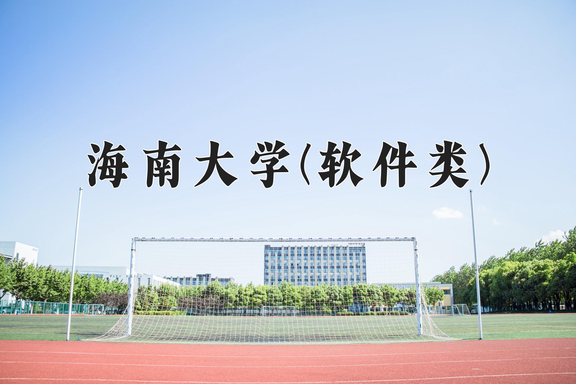 海南大学(软件类)