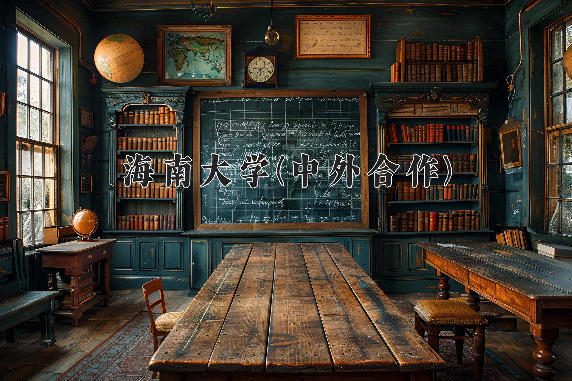 海南大学(中外合作)