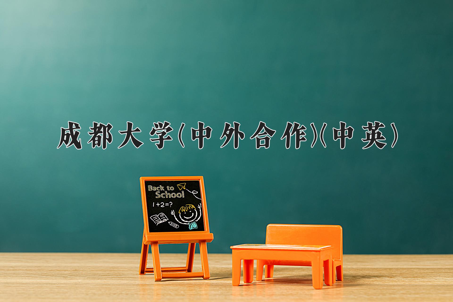 成都大学(中外合作)(中英)