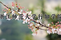 2024年浙江师范大学行知学院在新疆计划招生人数（附学费及专业录取分)