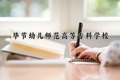 2024年毕节幼儿师范高等专科学校招生章程，附办学层次和录取规则