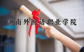 2024年湖南外国语职业学院招生章程，附办学层次和录取规则