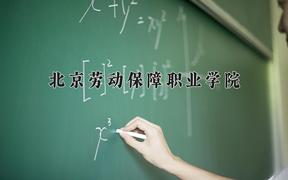 2024年北京劳动保障职业学院招生章程，附办学层次和录取规则