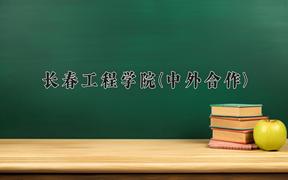 长春工程学院(中外合作)近三年在内蒙古录取分数线(含2021-2023最低分)