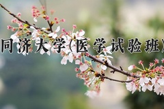 同济大学(医学试验班)近三年在内蒙古录取分数线(含2021-2023最低分)