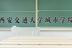 西安交通大学城市学院近三年在青海录取分数线(含2021-2023最低分)