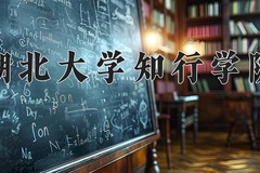 湖北大学知行学院近三年在内蒙古录取分数线(含2021-2023最低分)